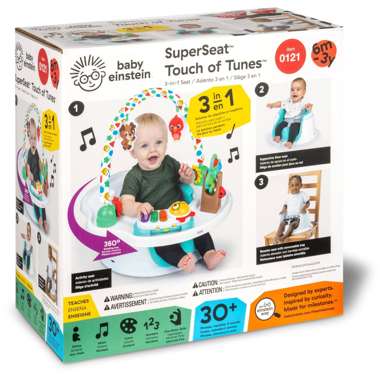 Baby Einstein Superseat™ Touch Of Tunes™ 3-In-1 Plats