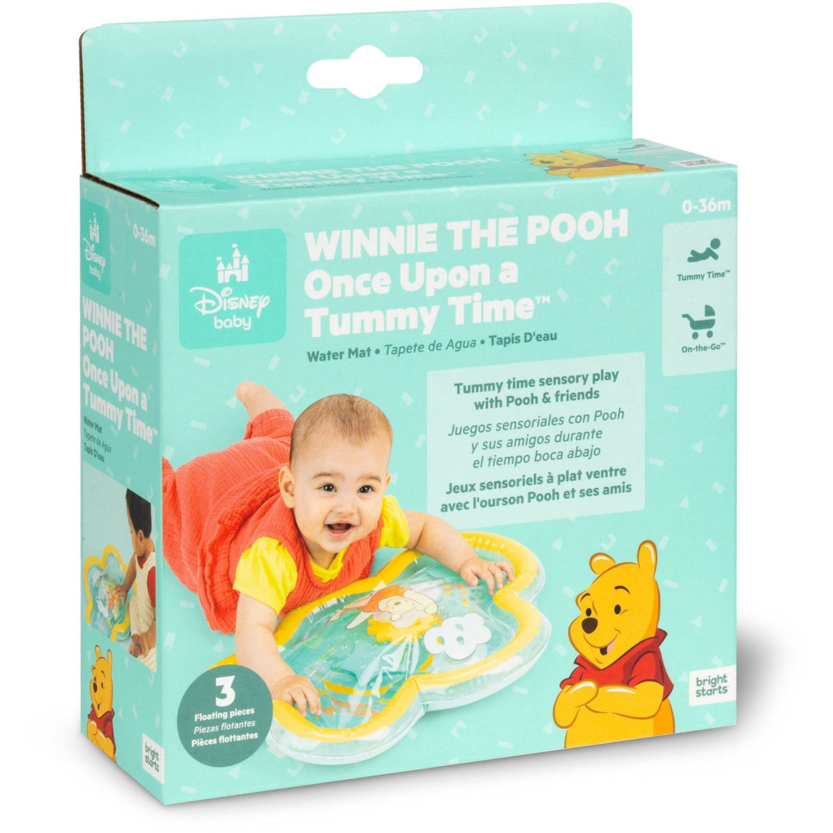 Bright Starts Winnie The Pooh Once Upon A Tummy Time™ Water Mat