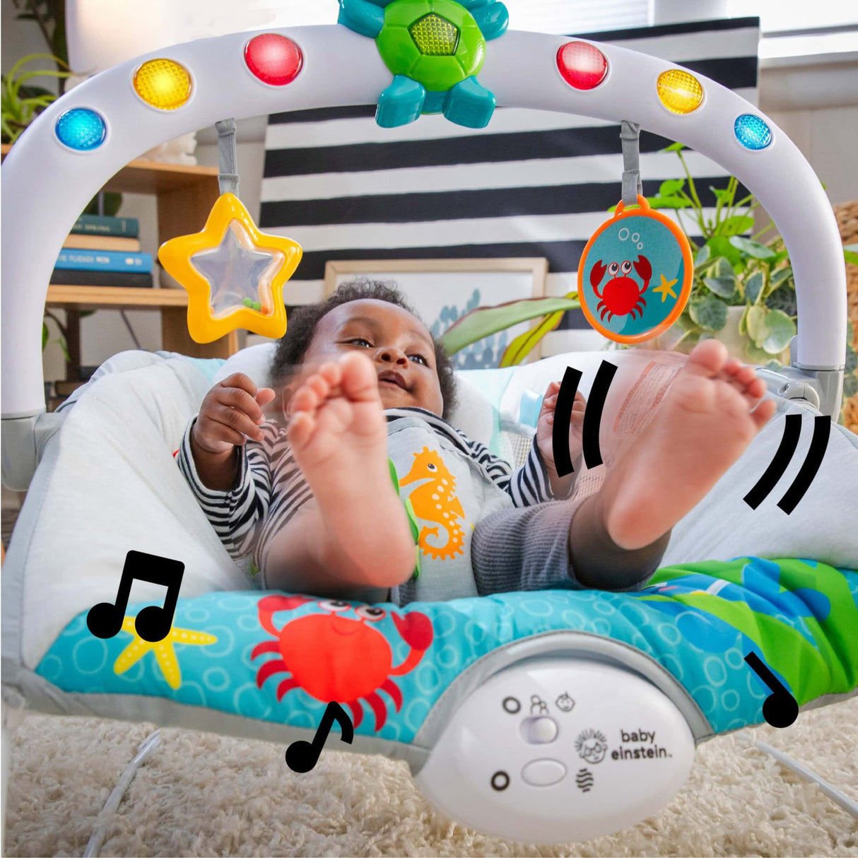 Baby Einstein Kick To It Neptune™ Musical Bouncer