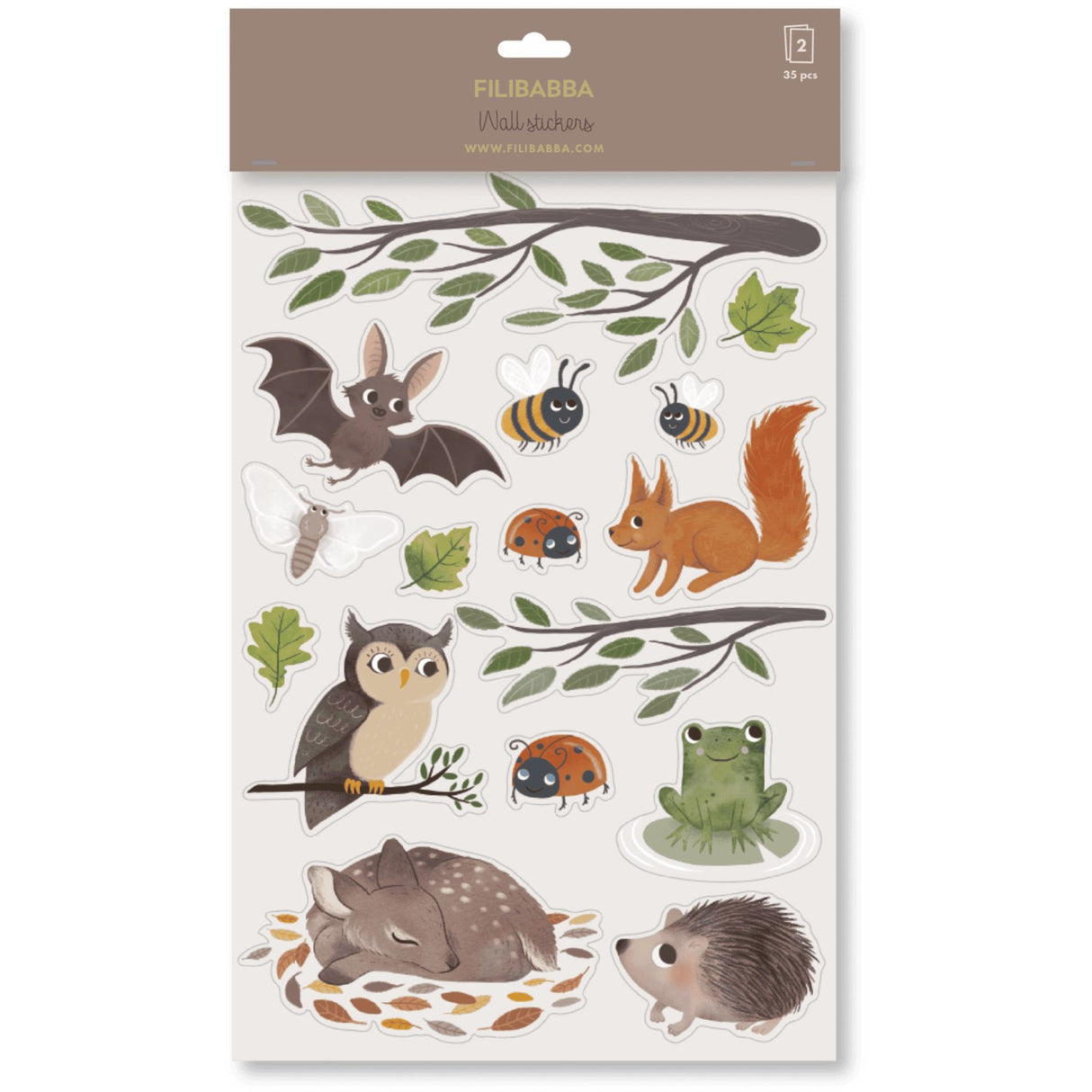 FILIBABBA Forest Friends Wallstickers