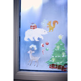 FILIBABBA Forest Friends Window Stickers Wonderful Winter