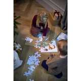 FILIBABBA Forest Friends Pussel 30 Styks 45x45 Cm Wonderful Winter