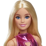 Barbie® Fashionista Docka Pink Klänning Heart Cutout