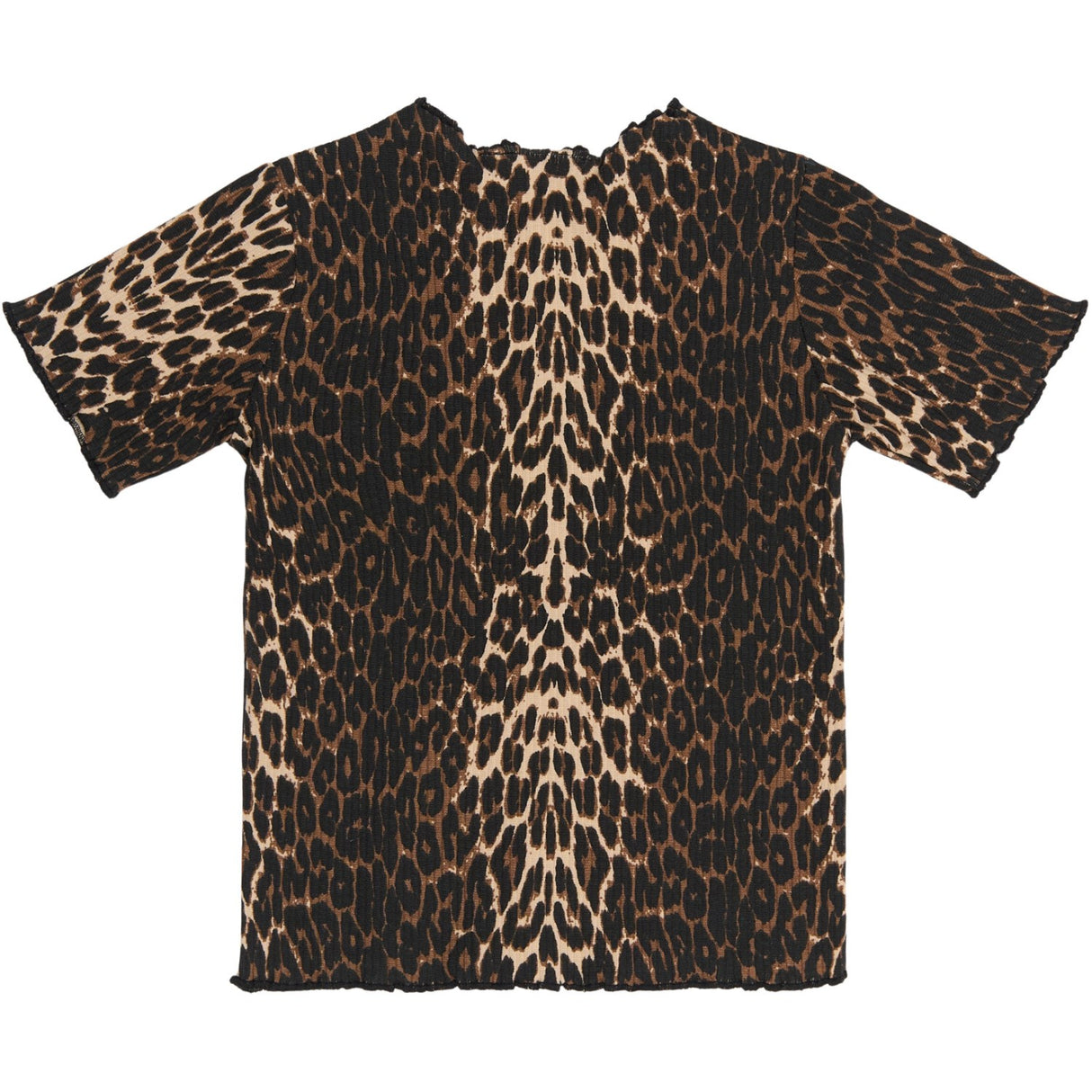 THE NEW Siblings Oxford Tan AOP Ellie Rib T-Shirt