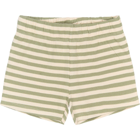 THE NEW Siblings Tea Striped Fro Uni Rib Shorts