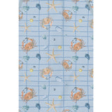 Mikk-Line Faded Denim AOP UV Bade Trøje Återvunnen