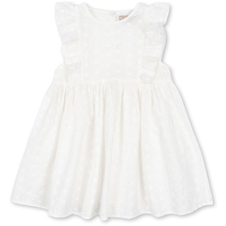 Konges Sløjd Optic White Lacey Klänning