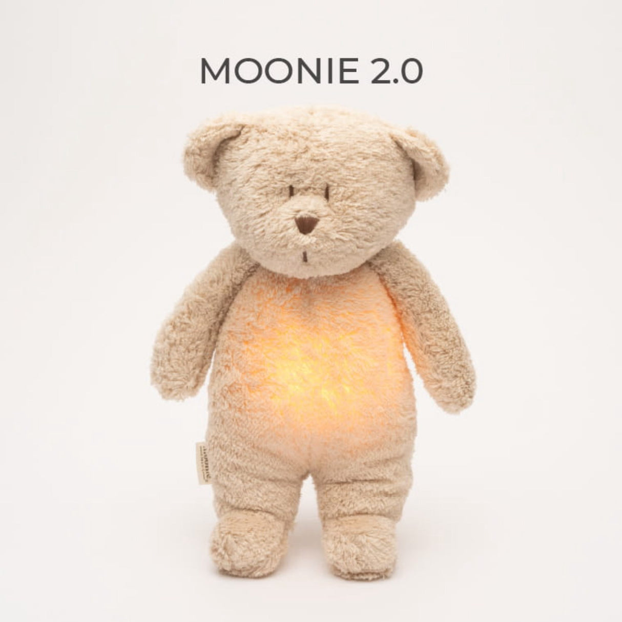 Moonie Sand 2.0 Organic Humming Björn Med en Lampa