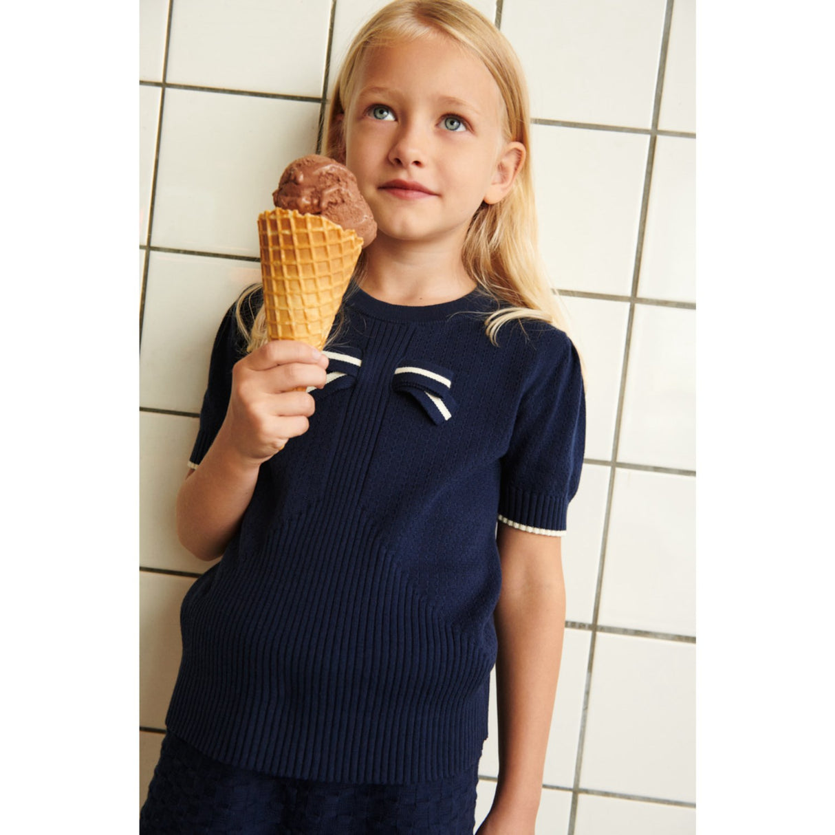 FUB dark navy Rosett Tee