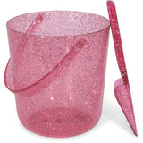 Konges Sløjd Sparkling Pink Strand Hink och Skyffel Glitter