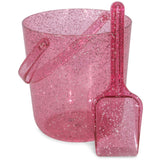 Konges Sløjd Sparkling Pink Strand Hink och Skyffel Glitter
