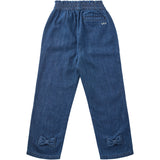 Copenhagen Colors Dark Indigo Blue Washed Organic Chinos M. Rosett Regular Fit