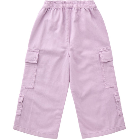 COPENHAGEN COLORS Lavender Organic Cargo Twill Byxor