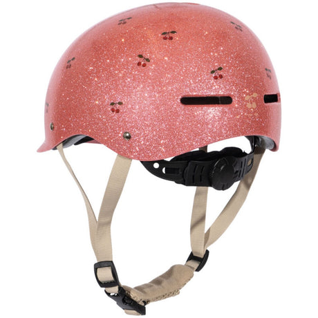 Konges Sløjd Cherry Glitter Bicycle Hjälm Glitter