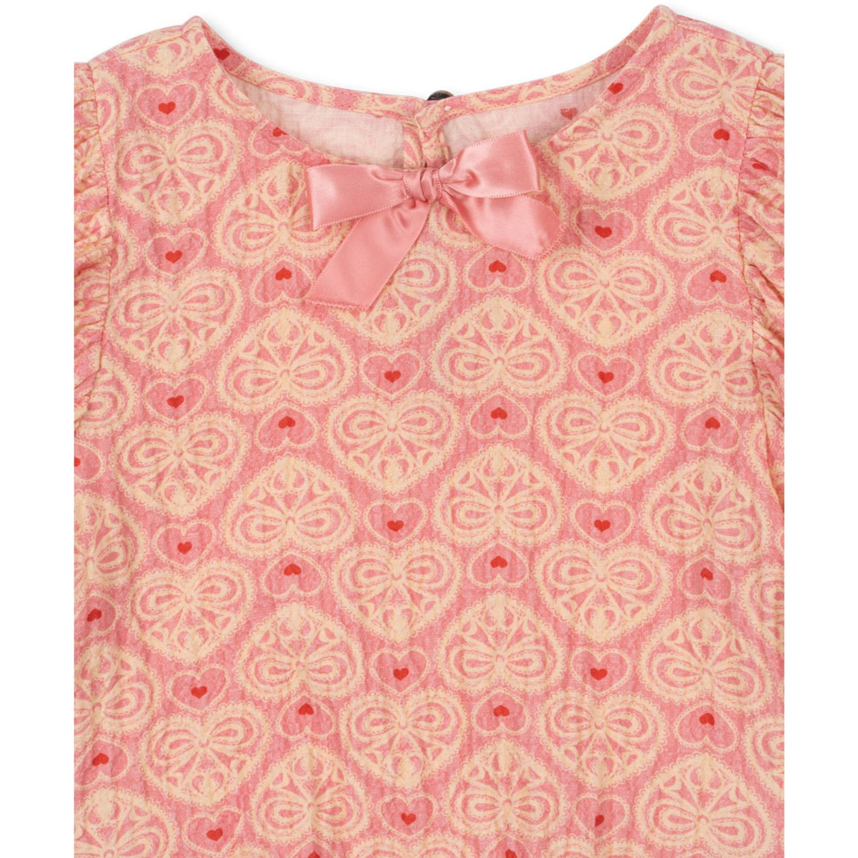 Konges Sløjd Lacy Pink Ava Ss Blus Gots