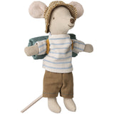 Maileg Hiker Mouse, Big Brother - Stripes