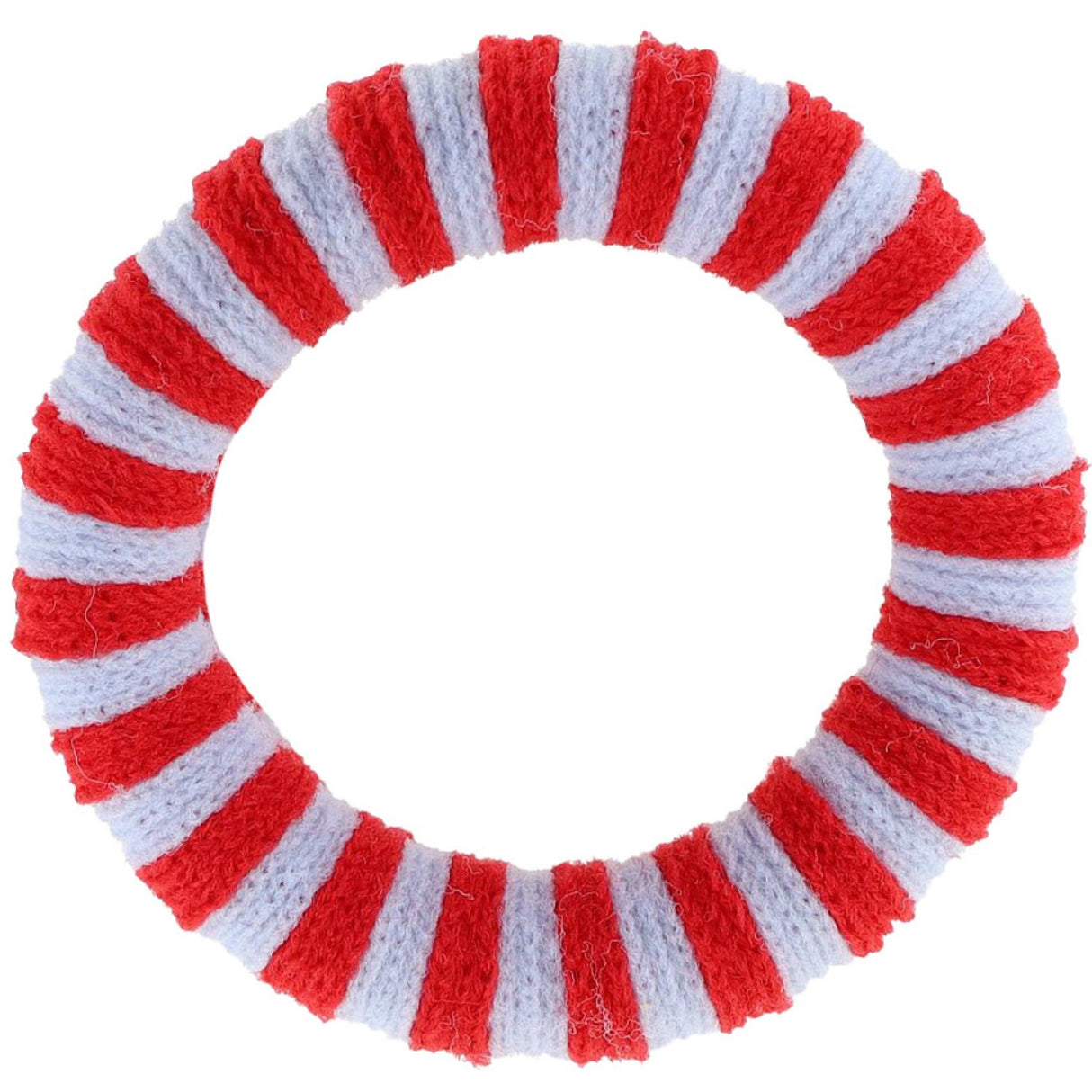 Bow's by Stær Ea Hair Elastic - Röd/Ljusblå Randig 6-pack