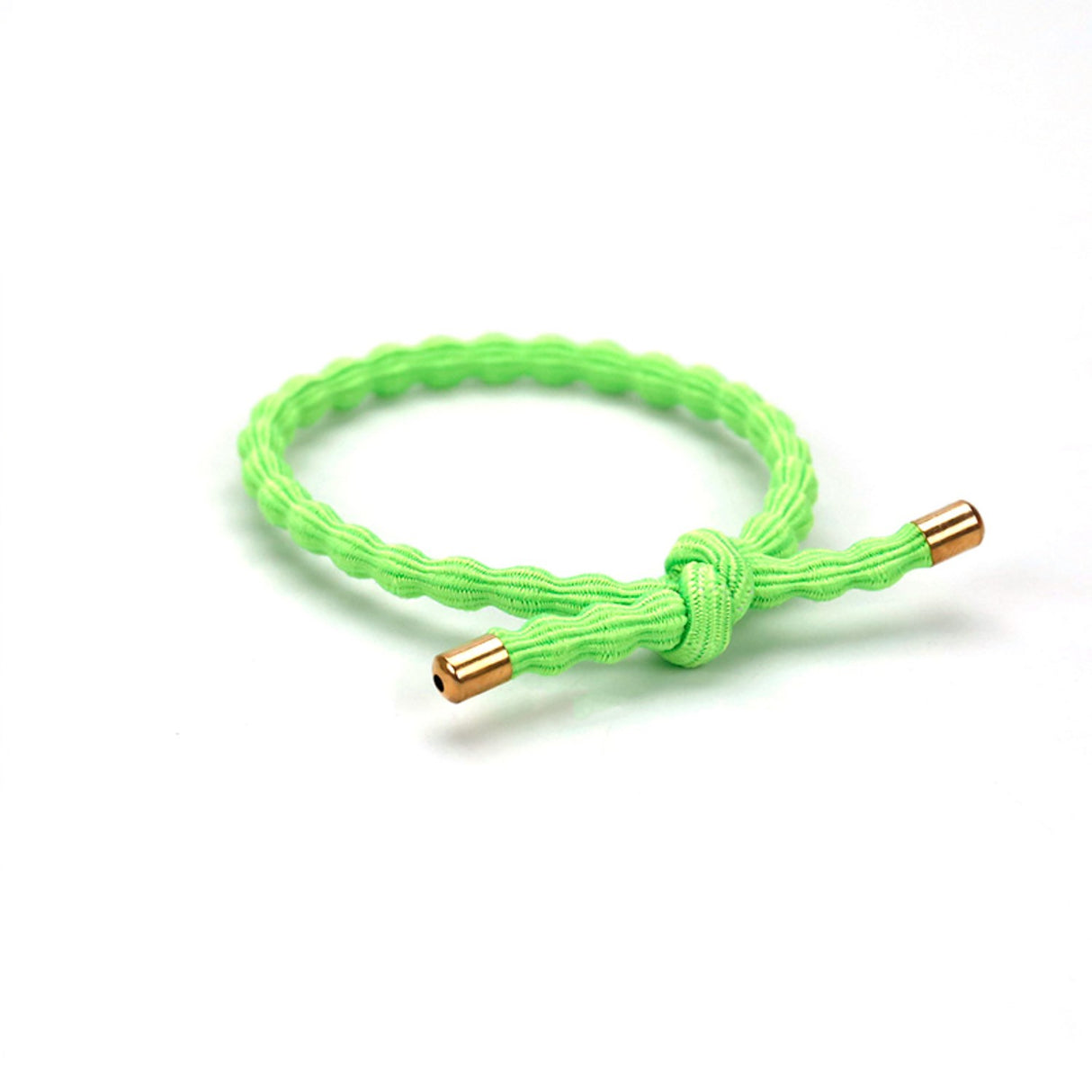 Bow's by Stær Petra Hair Elastic - Neongrön 6-Pack