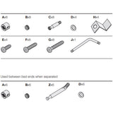 Leander Classic™ Skruesæt Til Baby- & Juniorsäng