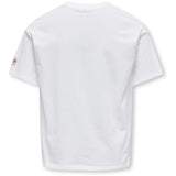 kids ONLY Cloud Dancer Pomegranate Phoebe Life Loose Fresh T-Shirt