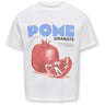 kids ONLY Cloud Dancer Pomegranate Phoebe Life Loose Fresh T-Shirt