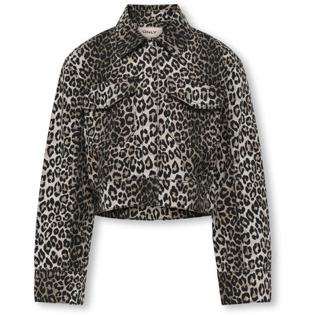 kids ONLY Black Leo Sandra-Lumi Printed Jacka