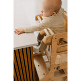 Duck Woodworks Natural High Chair Add-on för Learning Tower