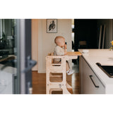 Duck Woodworks Natural High Chair Add-on för Learning Tower