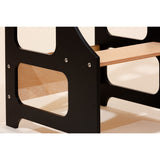 Duck Woodworks Foldable Kitchen Tower Black