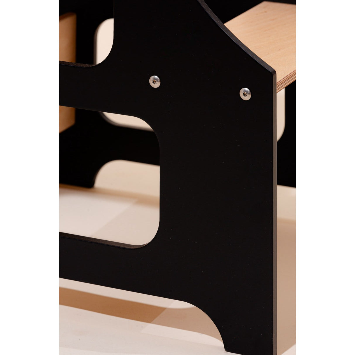 Duck Woodworks Foldable Kitchen Tower Black