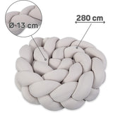 babybay® Beige Nest Snake Jersey Flätad 280 Cm