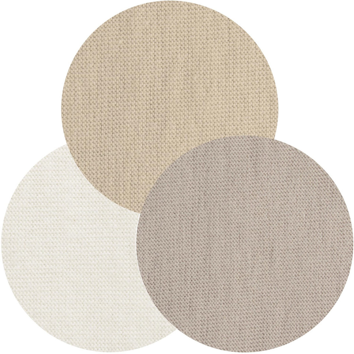 babybay® Ivory/Beige/Cream Nest Snake Jersey Flätad 280 Cm