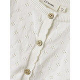 Lil'Atelier Coconut Milk Gliva Ivo Stickad Cardigan