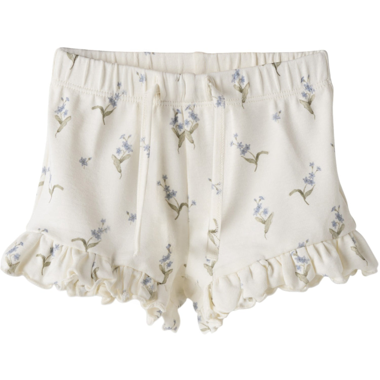 Lil'Atelier Coconut Milk Forget Me Not Gayo Sen Shorts