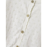 Lil'Atelier Coconut Milk Gliva Ivo Stickad Cardigan