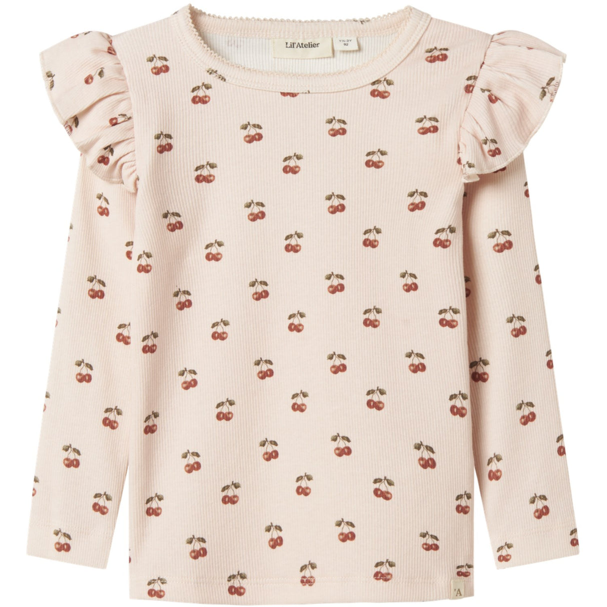 Lil'Atelier Silver Peony Lavo Eve Slim Blus