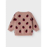 Lil'Atelier Misty Rose Lulio Stickad Cardigan Noos
