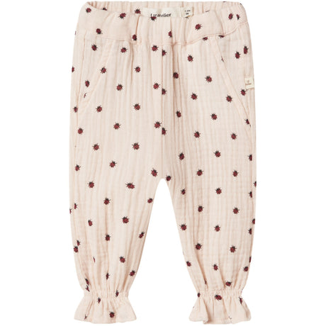 Lil'Atelier Silver Peony Lilia Loose Byxor