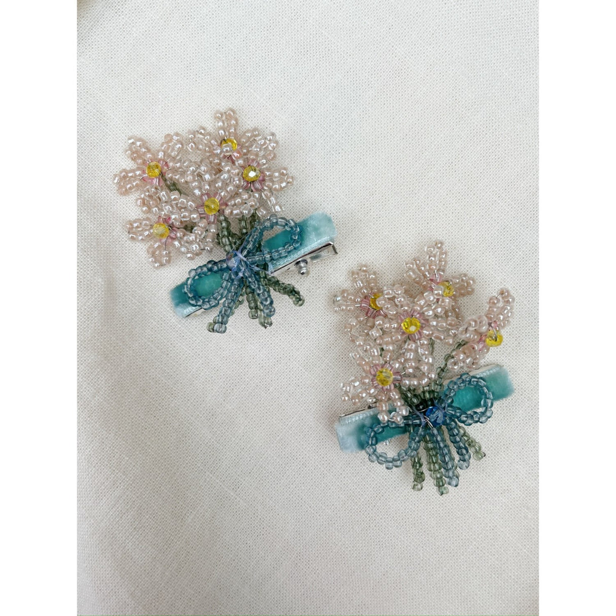 Konges Sløjd Buttercream Celebration 2 Pack Bouquet Hair Clip