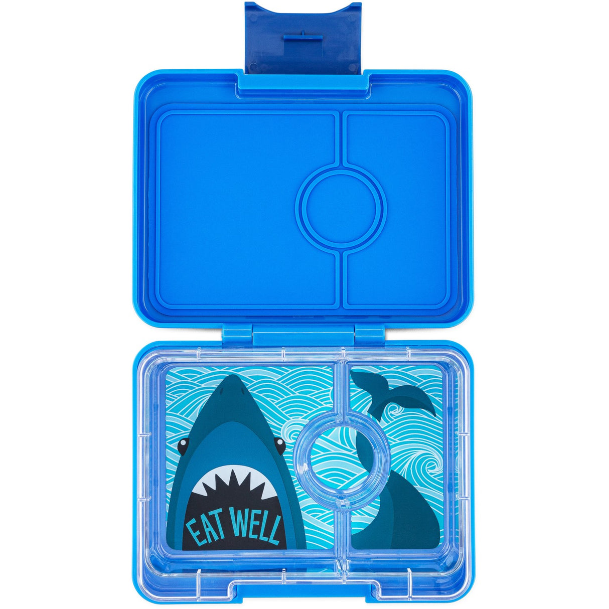 Yumbox Surf Blue / Shark Tray Snack Size Bento Lunch Box