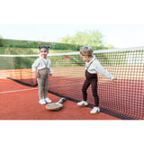 Silly Silas Chocolate Brown Striped Footless Strumpbyxar