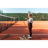 Silly Silas Chocolate Brown Striped Footless Strumpbyxar