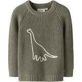 Lil'Atelier Overland Trek Emlen Emb Stickad