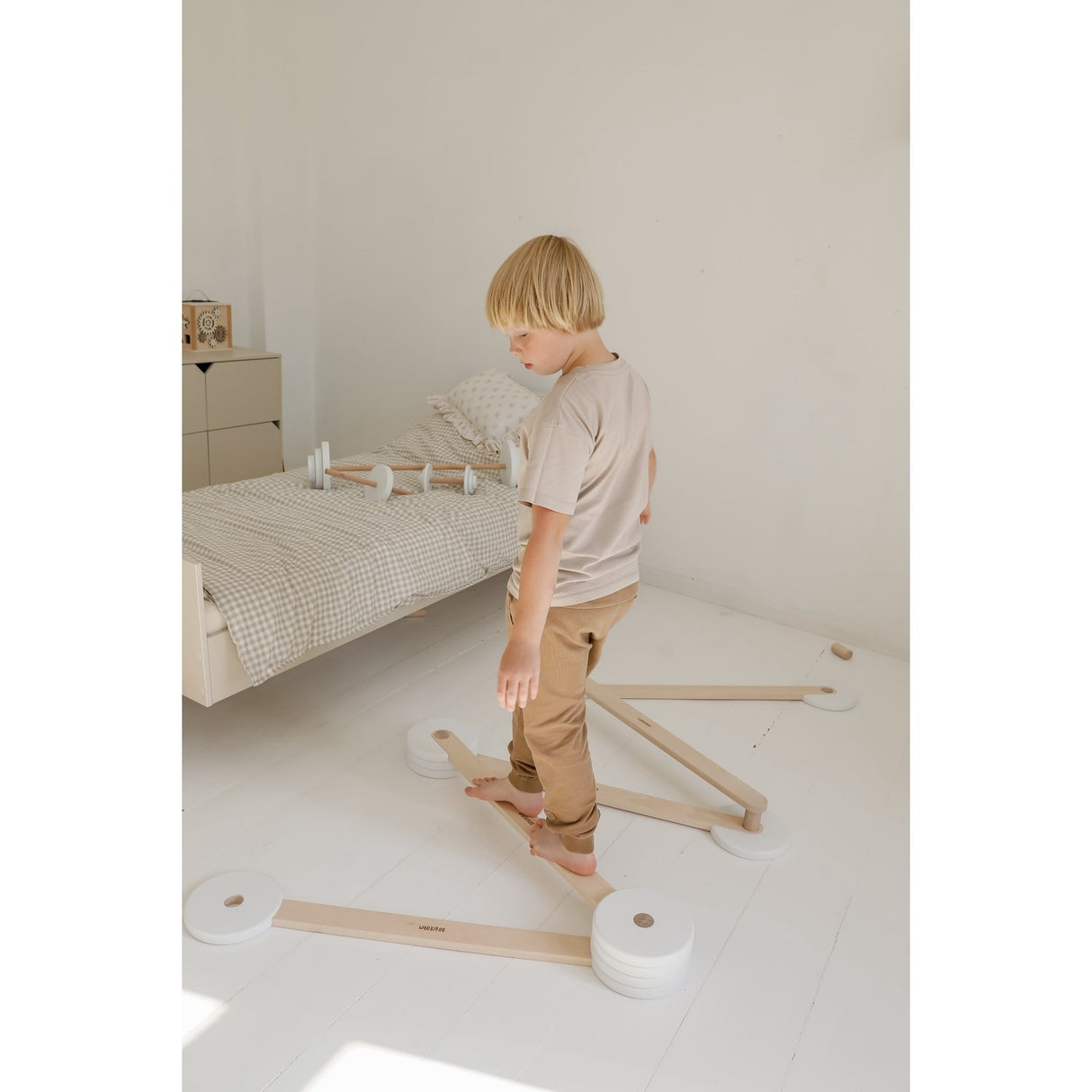 Woobiboo Olimpic Xl Woobiboo Balance And Building Set - 2 In 1 Fun