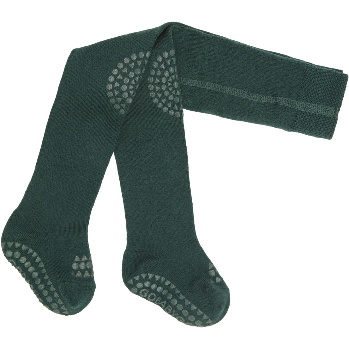 Gobabygo Forest Green Crawling Strumpbyxar Bambu