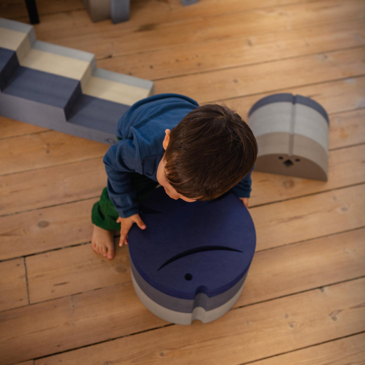 bObles Cloudy Blue Fisk