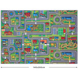 Rebel Roads City Life Matta - 140 X 200 Cm