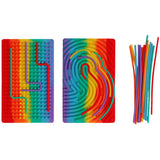 Trend Toys Fingerprint Maze Rectangle 2 Asst