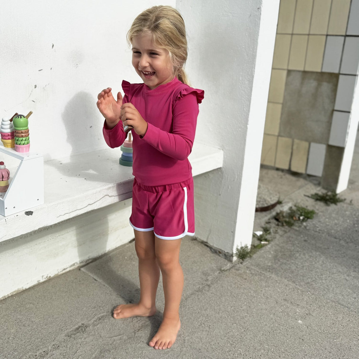 Petit Crabe Mulberry Alexa Badeshorts