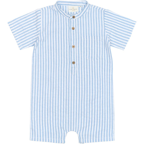 THE NEW Siblings X Luksusbaby Blue Fog Striped Ojo Byxdress